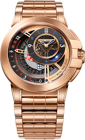 Replica Harry Winston Ocean Dual Time OCEATZ44RR013 watch